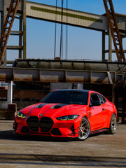 BMW M3 G80 G81 & M4 G82 G83 2021-ON with Aftermarket Parts - Front Bumper Pre-preg Carbon Fiber from VTEN