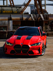 BMW M3 G80 G81 & M4 G82 G83 2021-ON with Aftermarket Parts - Front Bumper Pre-preg Carbon Fiber from VTEN