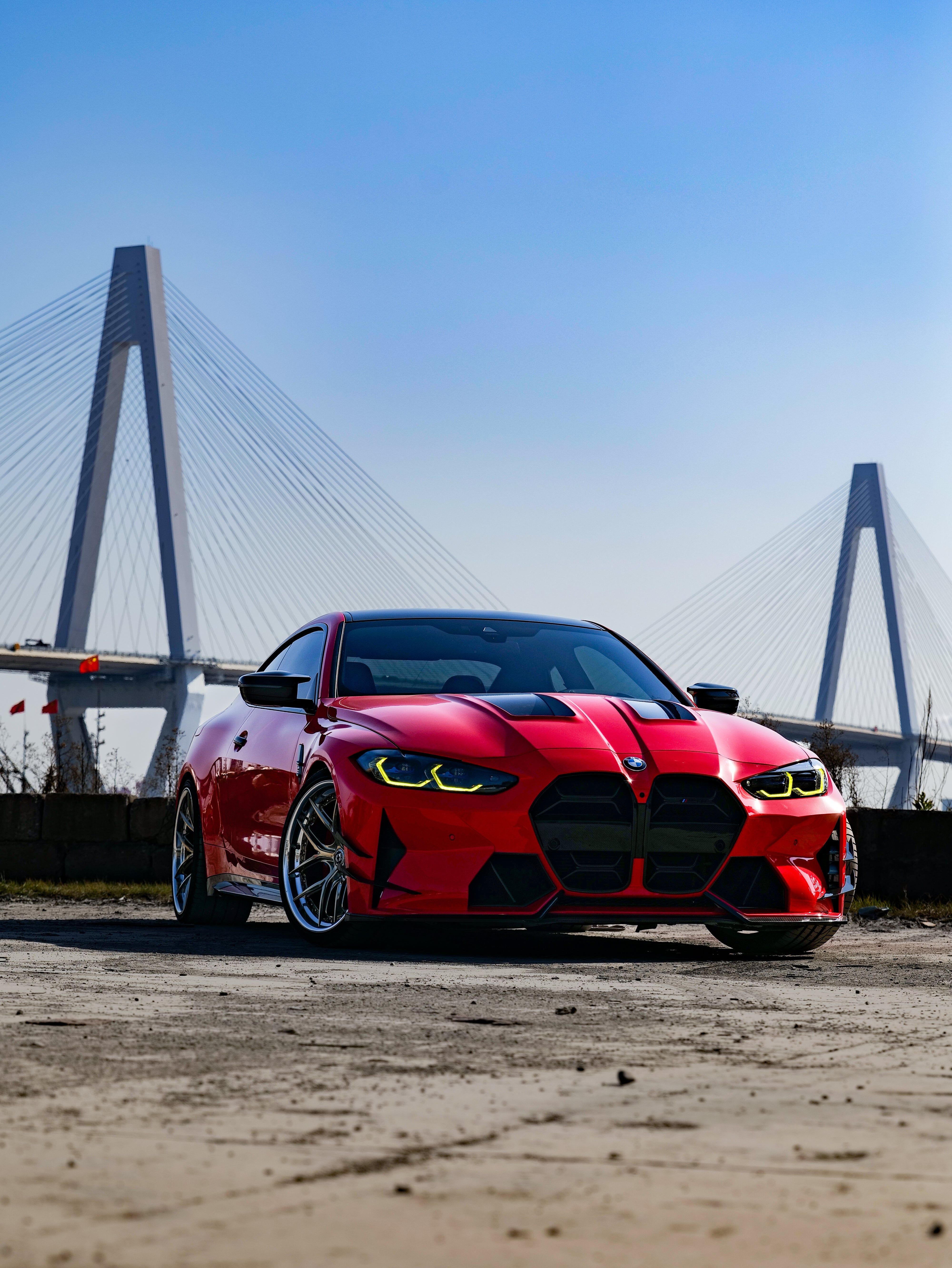 BMW M3 G80 G81 & M4 G82 G83 2021-ON with Aftermarket Parts - Front Bumper Pre-preg Carbon Fiber from VTEN