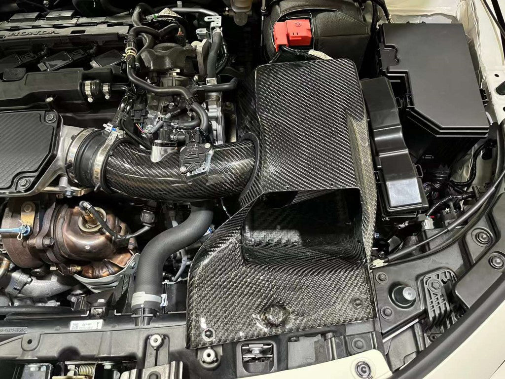 Honda Type-R FL5 with Aftermarket Parts - Air Intake Systems Pre-preg Carbon Fiber from Ventus Veloce