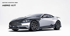 Aston Martin DB11 V8 V12 2017 2018 2019 2020 2021 2022 2023 with Aftermarket Parts - Rocker Panels & Side Skirts Extensions Side Skirt Set Carbon Fiber from Ventus Veloce