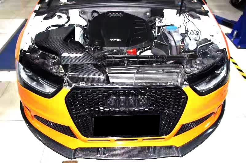 Audi A4 B8 B8.5 2009-2016 & A5 B8 B8.5 2008-2016 & Q5 2018-FY ON EA888 with Aftermarket Parts - Air Intake Systems Pre-preg Carbon Fiber from Ventus Veloce
