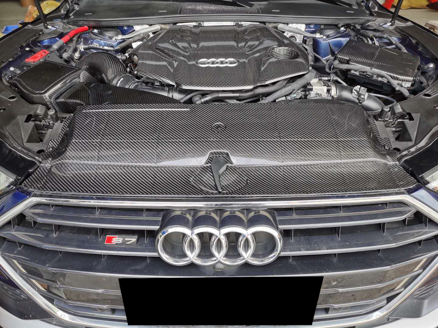 Audi A6 A7 C8 C8.5 2019 2020 2021 2022 2023 2024 (EA839) with Aftermarket Parts - Air Intake Systems Pre-preg Carbon Fiber from Ventus Veloce