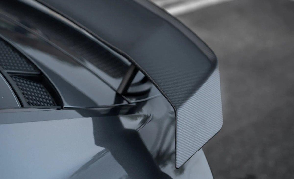 Audi R8 Gen 2 2017 2018 2019 2020 2021 2022 2023 with Aftermarket Parts - V1 Style Rear Wing Dry Pre-preg Carbon Fiber from Ventus Veloce