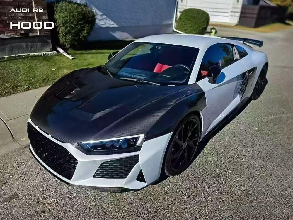 Audi R8 Gen 2 2017-2023 Aftermarket Parts - Ventus Veloce Hood Bonnet ...