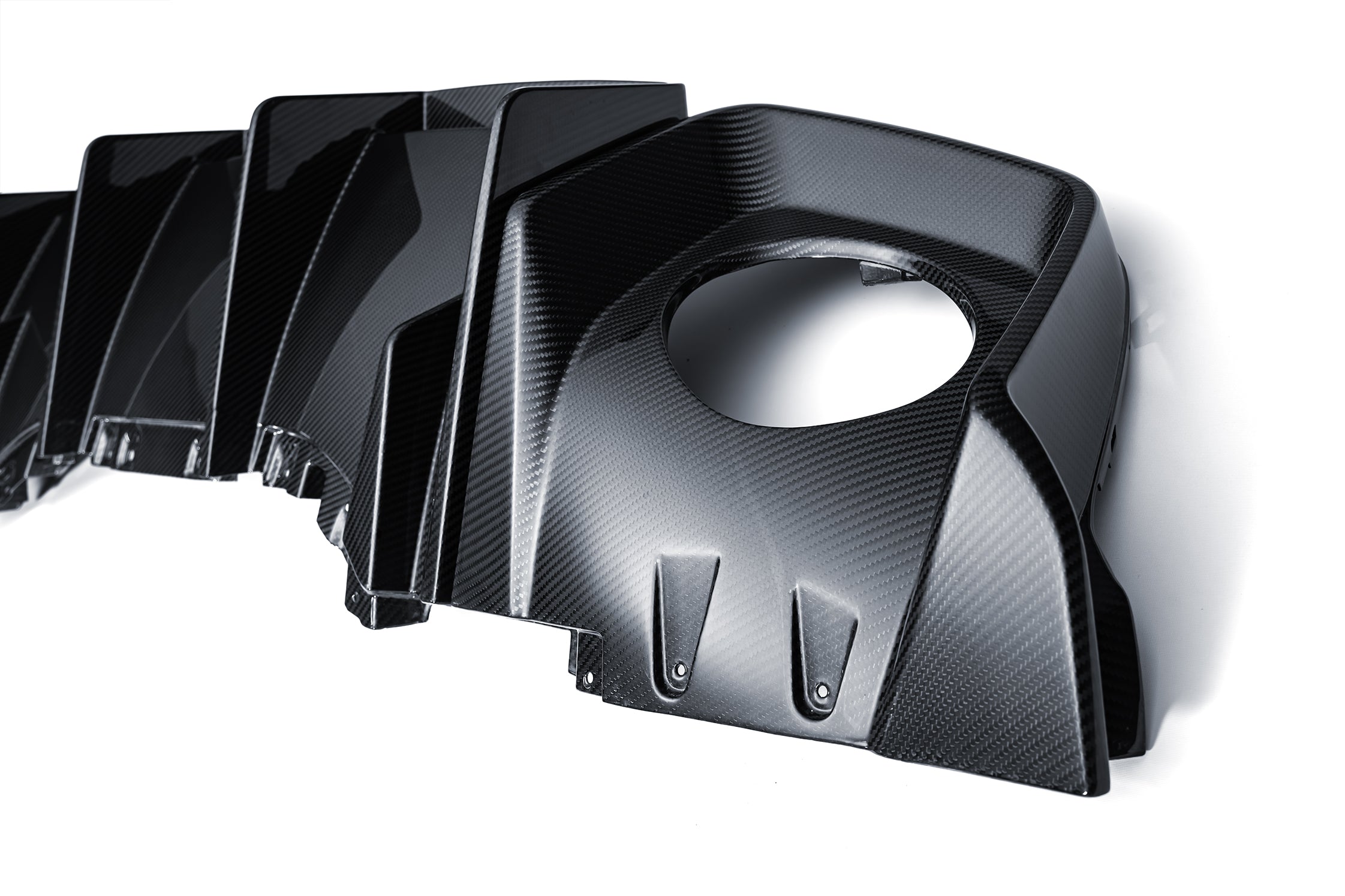 2023 R8 Diffuser Audi R8 Gen 2 Facelift Aftermarket Parts - Ventus Veloce Rear Diffuser ...
