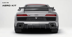 Audi R8 Gen 2 2020 2021 2022 2023 with Aftermarket Parts - Rear Diffuser Carbon Fiber from Ventus Veloce