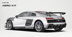 Audi R8 Gen 2 2017 2018 2019 2020 2021 2022 2023 with Aftermarket Parts - V1 Style Rear Wing Dry Pre-preg Carbon Fiber from Ventus Veloce