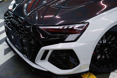 Audi RS3 S3 A3 8Y 8Y.5 2022-ON with Aftermarket Parts - Hood Bonnet Double-sided Dry Pre-preg Carbon Fiber from Ventus Veloce