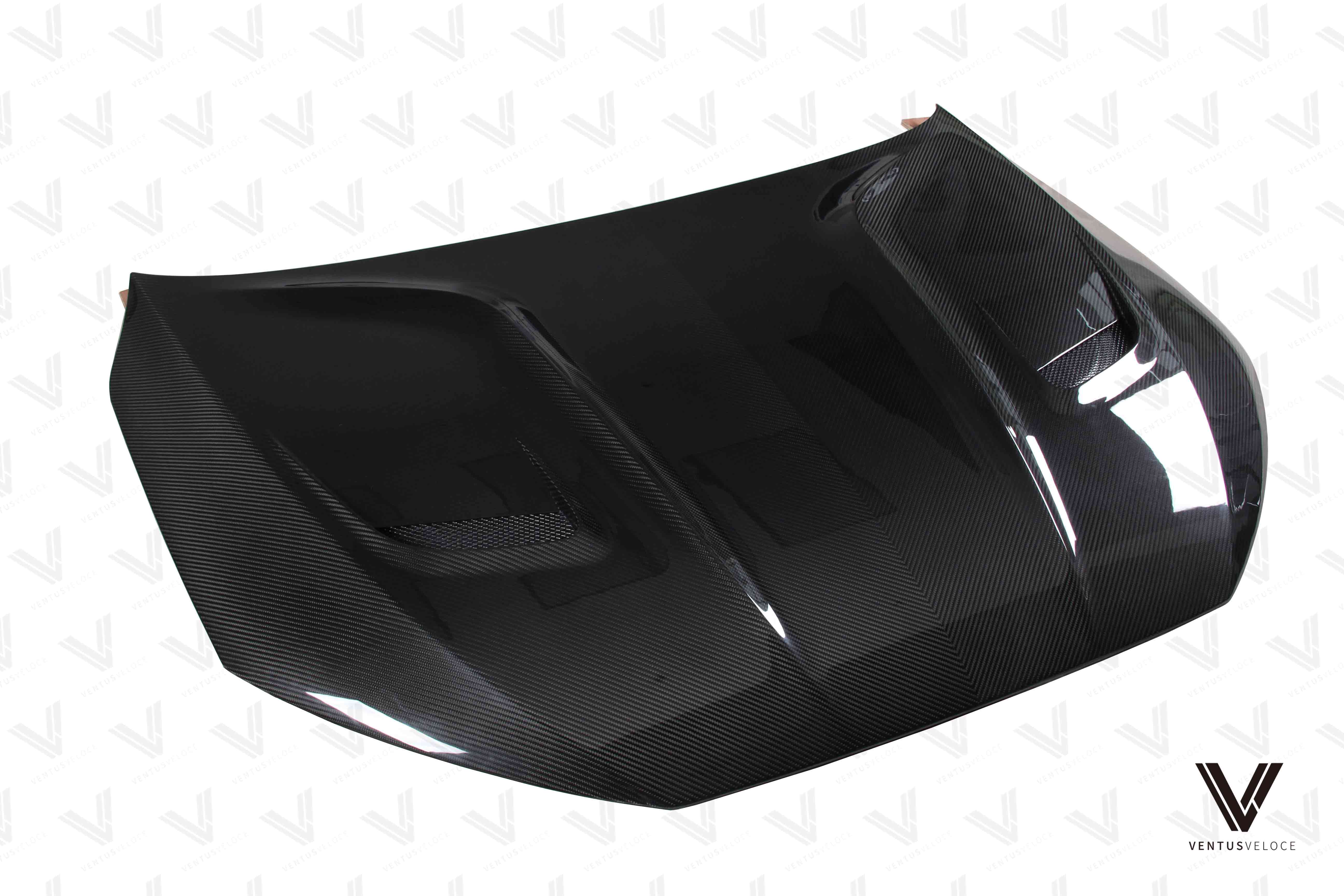 Audi RS3 S3 A3 8Y 8Y.5 2022-ON with Aftermarket Parts - Hood Bonnet Double-sided Dry Pre-preg Carbon Fiber from Ventus Veloce