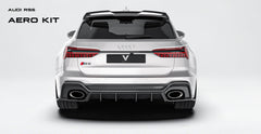 Audi RS6 & RS7 C8 2020-ON with Aftermarket Parts - Rear Diffuser Carbon Fiber from Ventus Veloce