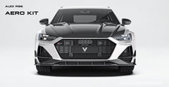 Audi RS6 & RS7 C8 2020-ON with Aftermarket Parts - Front Lip Carbon Fiber from Ventus Veloce