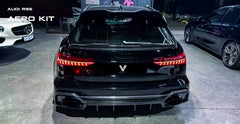 Audi RS6 C8 2020-ON with Aftermarket Parts - Rear Roof Spoiler Carbon Fiber from Ventus Veloce