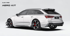 Audi RS6 & RS7 C8 2020-ON with Aftermarket Parts - Side Skirts Carbon Fiber from Ventus Veloce
