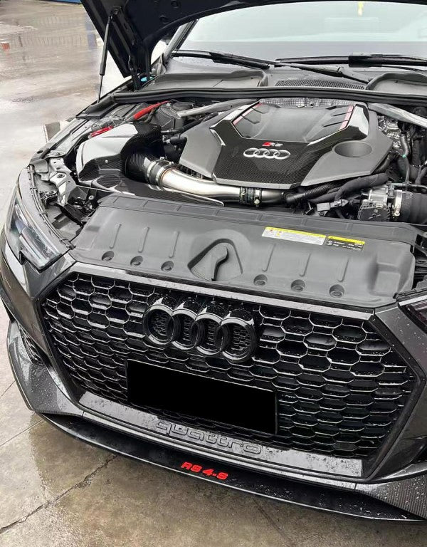 Audi S4 S5 RS4 RS5 B9 B9.5 2018-ON with Aftermarket Parts - Air Intake Systems Pre-preg Carbon Fiber from Ventus Veloce