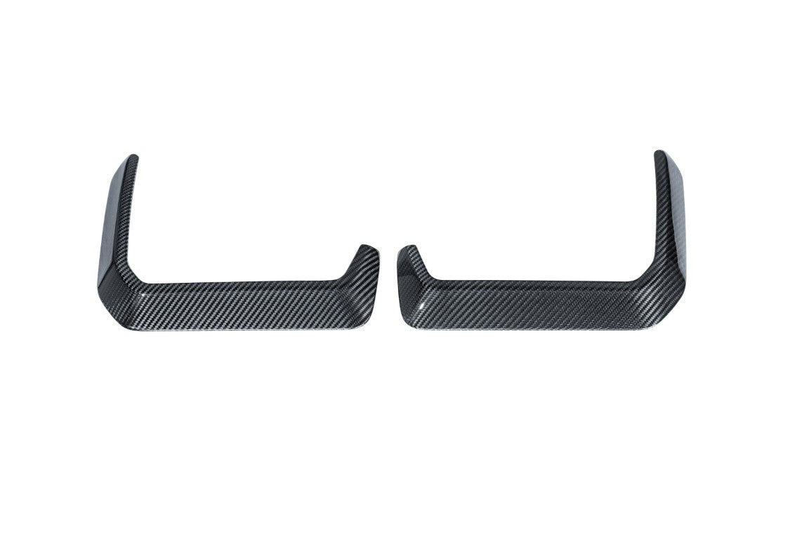 BMW M2C M2 G87 2023-ON with Aftermarket Parts - V1 Rear Canards Pre-preg Carbon Fiber from Ventus Veloce