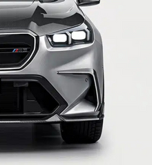 BMW M5 M5C G90 G99 2025-ON with Aftermarket Parts - Front Canards Dry Pre-preg Carbon Fiber from Ventus Veloce