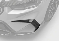Ventus Veloce Front Canards for BMW M5 M5C G90 G99 2025-ON Dry Pre-preg Carbon Fiber