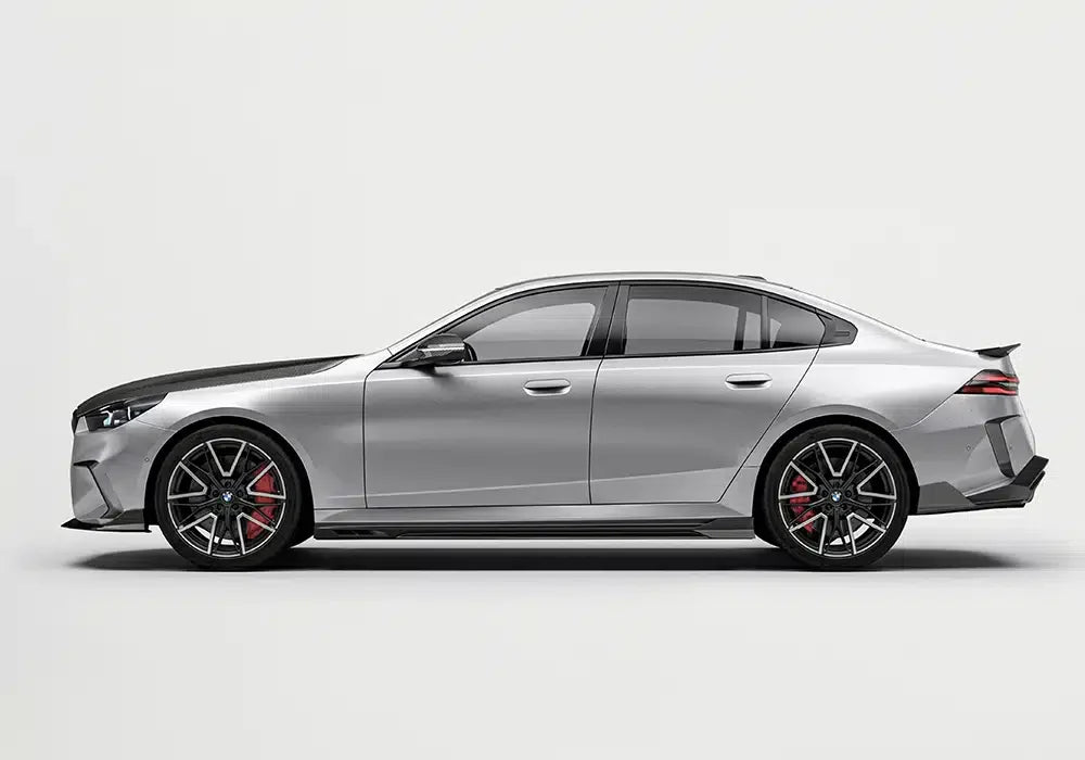 BMW M5 M5C G90 G99 2025-ON with Aftermarket Parts - Side Skirts Dry Pre-preg Carbon Fiber from Ventus Veloce