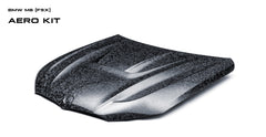 BMW M8 M8C F91 F92 F93 2019-ON with Aftermarket Parts - PT Hood Trim Carbon Fiber from Ventus Veloce
