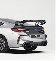 BMW M8 M8C F91 F92 F93 2019-ON with Aftermarket Parts - PT Rear Diffuser Pre-preg Carbon Fiber from Ventus Veloce