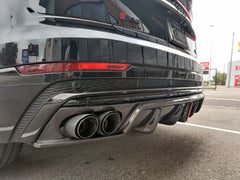 Ventus Veloce Universal Carbon Fiber Exhaust Tip Tips - Performance SpeedShop