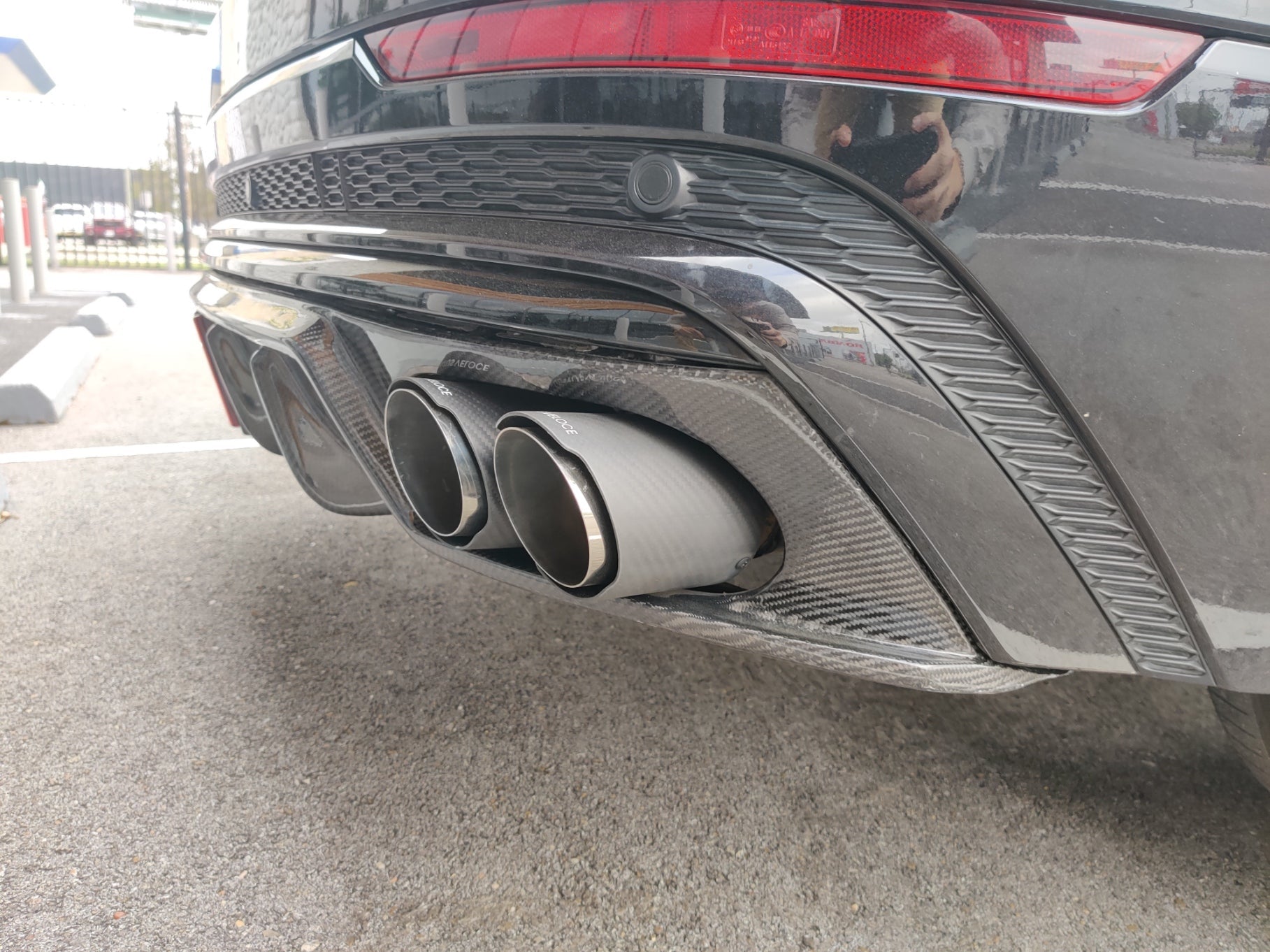 Ventus Veloce Universal Carbon Fiber Exhaust Tip Tips - Performance SpeedShop