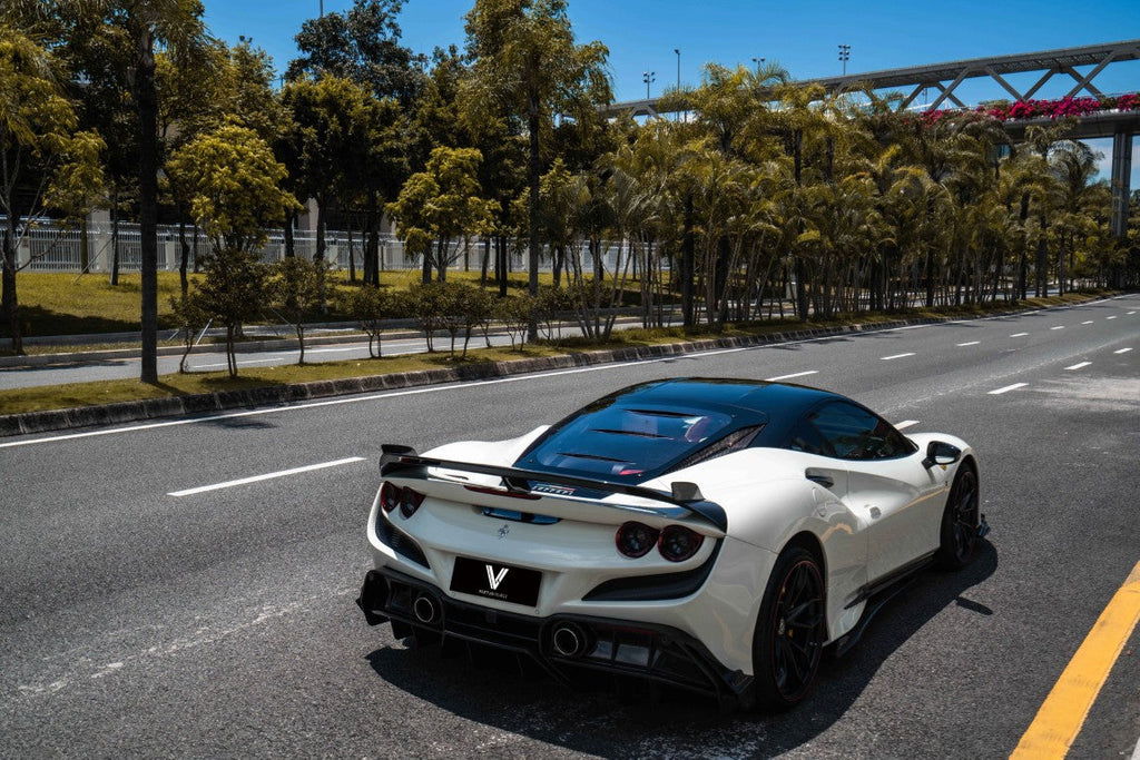 Ferrari F8 Tributo Spider Aftermarket Parts - Ventus Veloce Rear ...