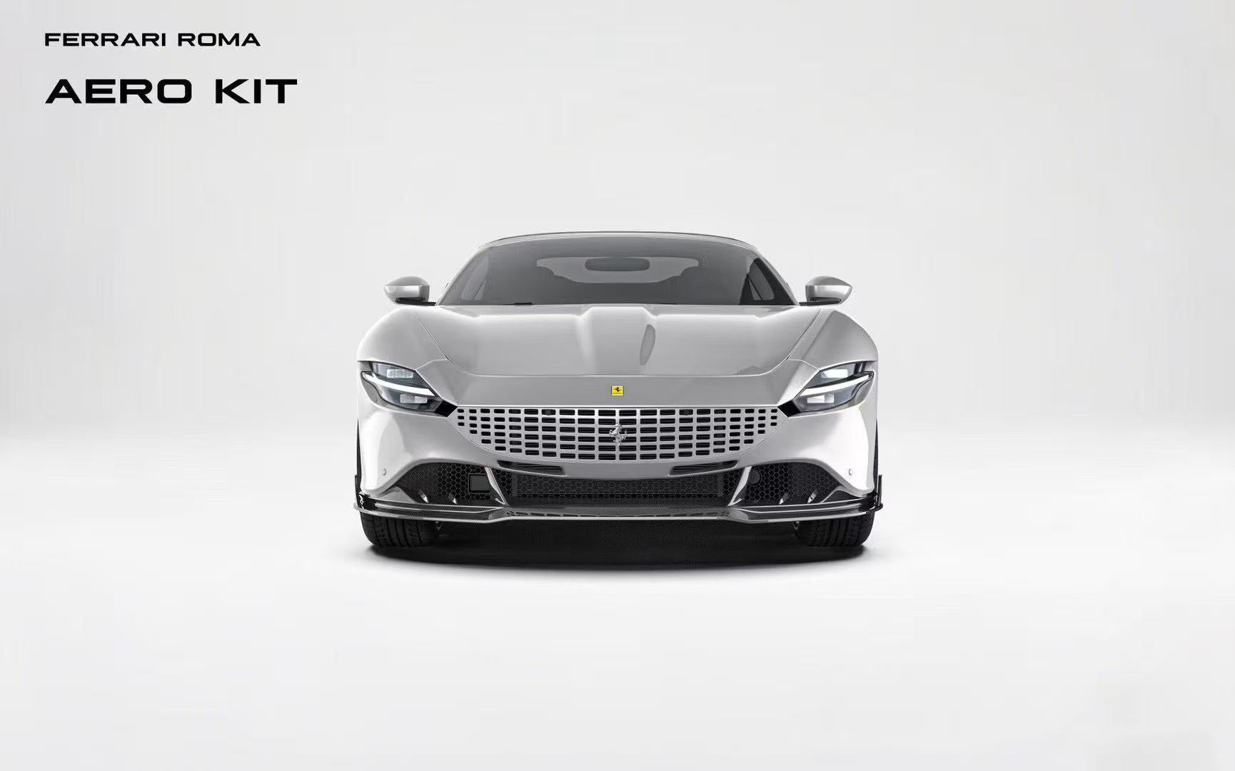 Ferrari Roma Coupe 2020 2021 2022 2023 2024 & Spider 2023 2024 2025 2026 with Aftermarket Parts - Carbon Fiber from Ventus Veloce