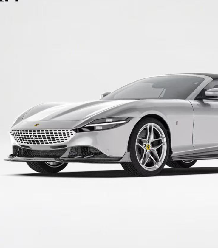 Ferrari Roma Coupe 2020 2021 2022 2023 2024 & Spider 2023 2024 2025 2026 with Aftermarket Parts - Carbon Fiber from Ventus Veloce