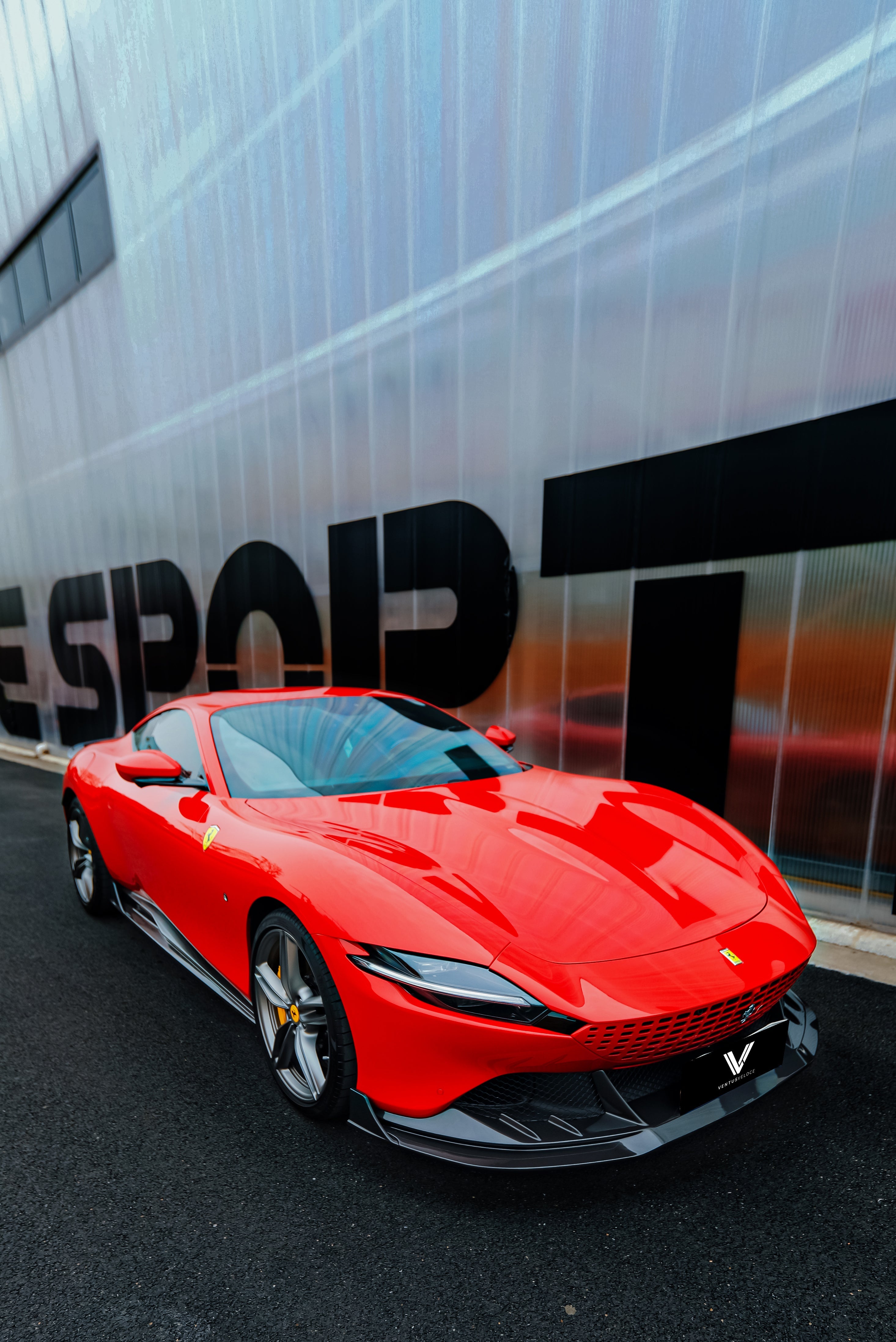 Ferrari Roma Coupe 2020 2021 2022 2023 2024 & Spider 2023 2024 2025 2026 with Aftermarket Parts - Carbon Fiber from Ventus Veloce
