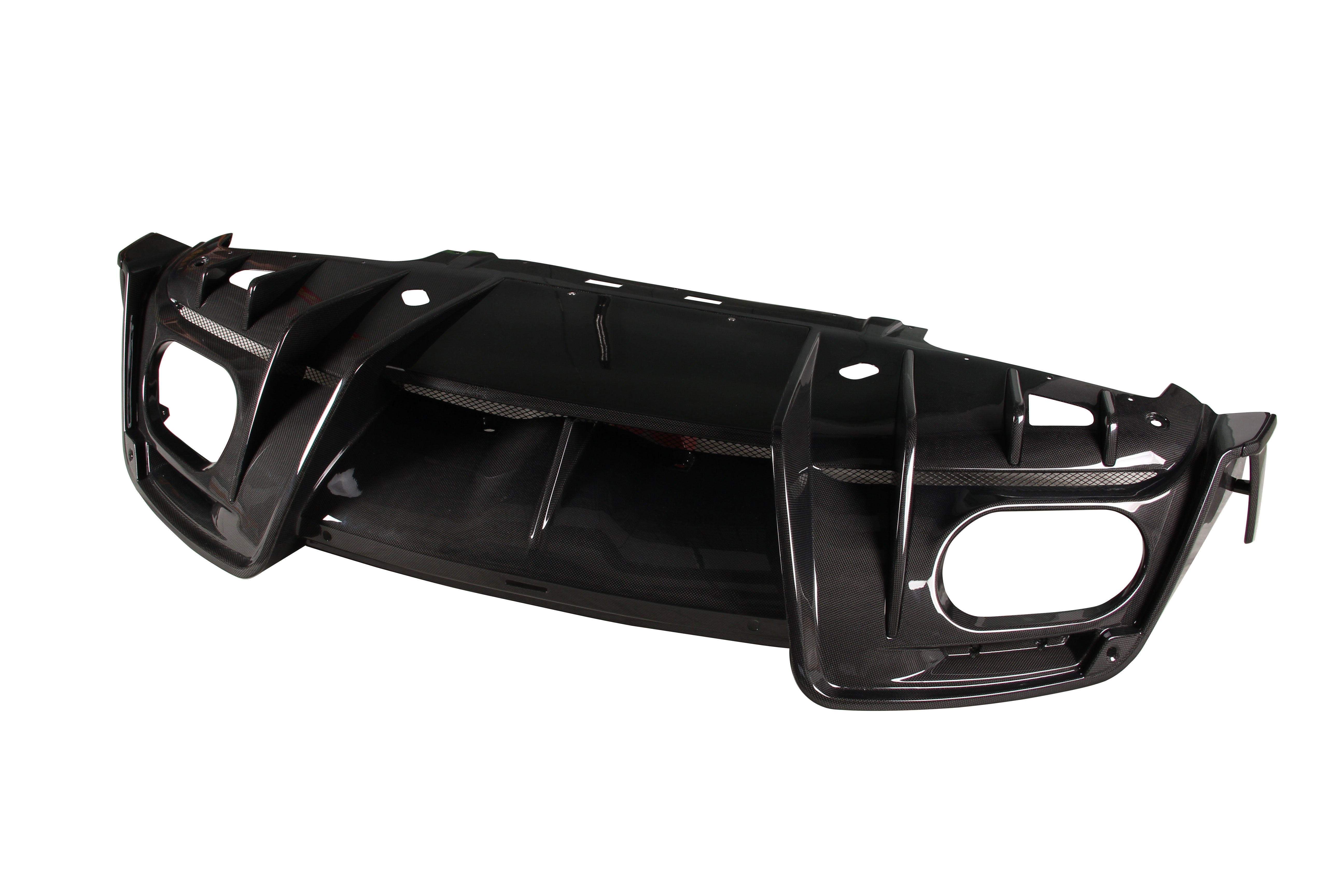 Ferrari Roma Coupe 2020 2021 2022 2023 2024 & Spider 2023 2024 2025 2026 with Aftermarket Parts - Rear Diffuser Carbon Fiber from Ventus Veloce