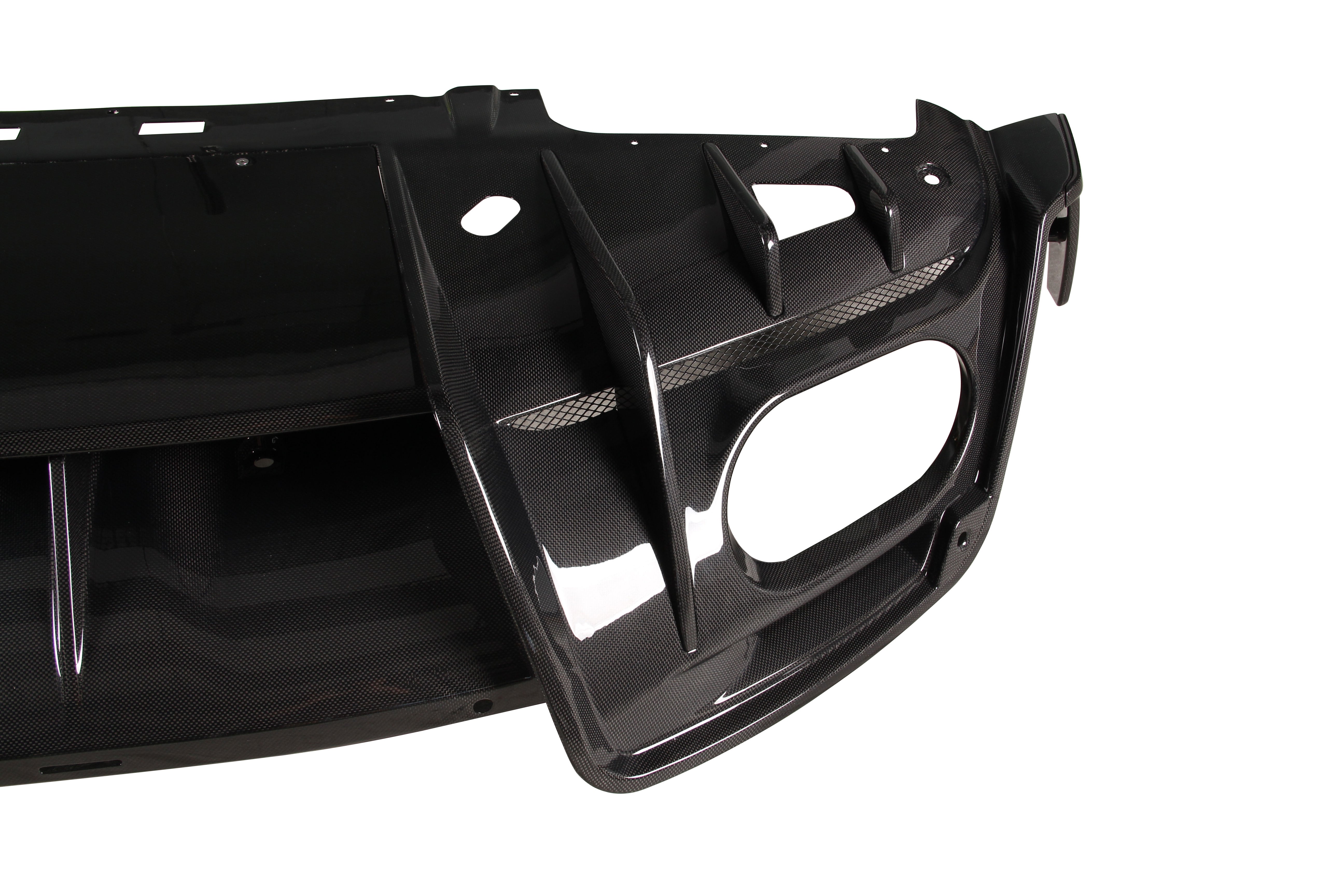 Ferrari Roma Coupe 2020 2021 2022 2023 2024 & Spider 2023 2024 2025 2026 with Aftermarket Parts - Rear Diffuser Carbon Fiber from Ventus Veloce