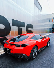 Ferrari Roma Coupe 2020 2021 2022 2023 2024 & Spider 2023 2024 2025 2026 with Aftermarket Parts - Rear Diffuser Carbon Fiber from Ventus Veloce