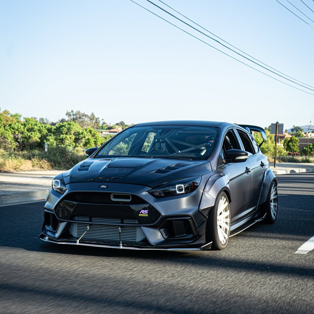 Ventus Veloce Carbon Fiber 2016 2017 2018 Focus RS Front Grill - Performance SpeedShop