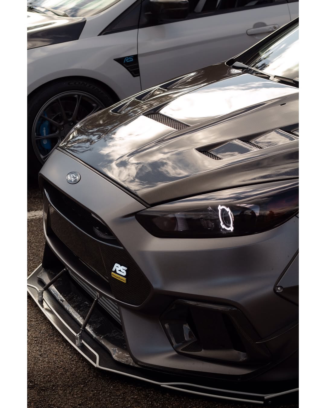 Ventus Veloce Carbon Fiber 2016 2017 2018 Focus RS Front Grill - Performance SpeedShop
