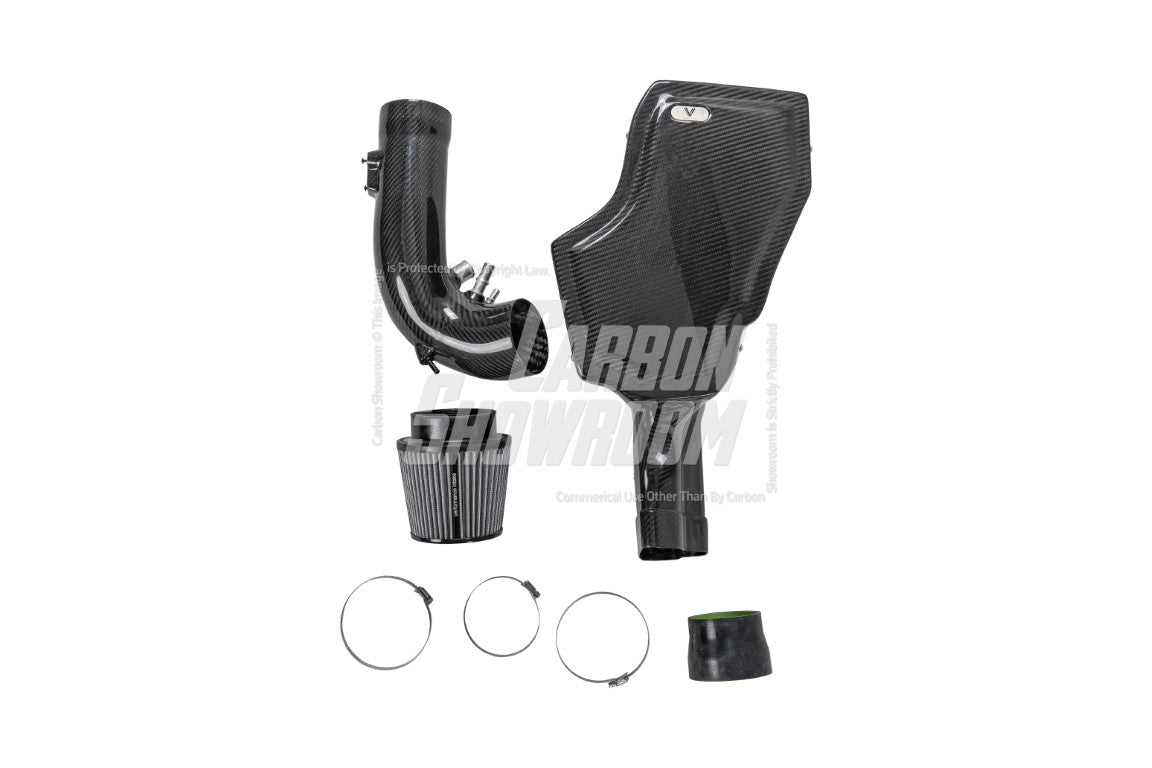 Ford Mustang GT 5.0 2015 2016 2017 2018 2019 2020 2021 2022 2023 with Aftermarket Parts - Air Intake Systems Pre-preg Carbon Fiber from Ventus Veloce