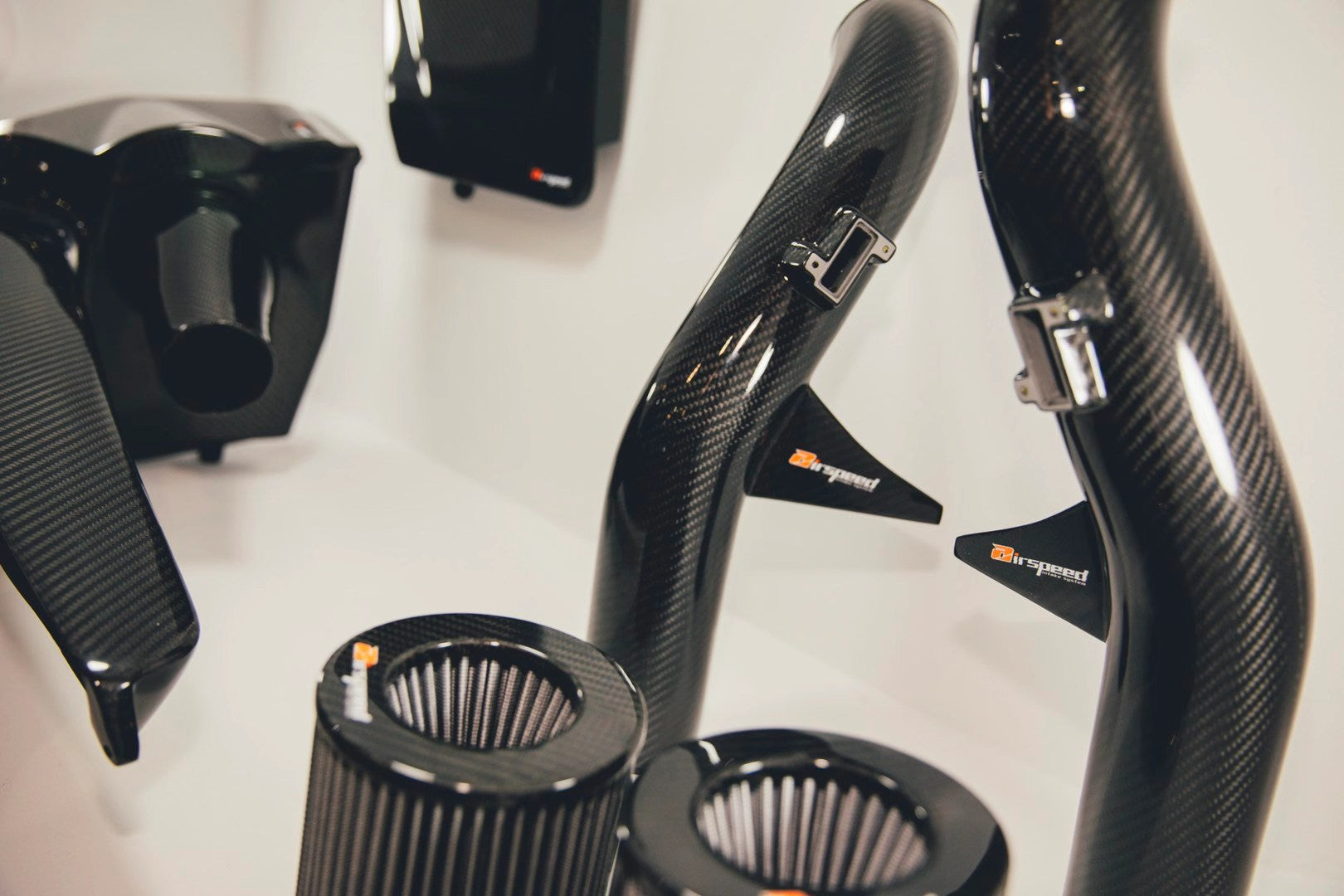 Nissan GTR 2008-2024 with Aftermarket Parts - Pre-preg Carbon Fiber Air Intake Systems from Ventus Veloce