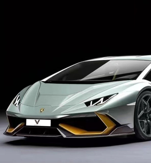 Lamborghini Huracan LP580 LP610 Evo RWD AWD Tecnica Performante Sterrato 2015 2016 2017 2018 2019 2020 2021 2022 2023 2024 with Aftermarket Parts - Hood Pre-preg Carbon Fiber from Ventus Veloce