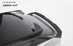Lotus Eletre 2023 2024 with Aftermarket Parts - PK Style Rear Trunk Spoiler Pre-preg Carbon Fiber from Ventus Veloce