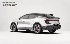 Lotus Eletre 2023 2024 with Aftermarket Parts - PK Style Rear Vent Trim Pre-preg Carbon Fiber from Ventus Veloce