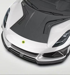 Lotus Emira 3.6 V6 2.0 Four-cylinder 2022-ON with Aftermarket Parts - Front Lip Pre-preg Carbon Fiber from Ventus Veloce