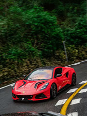 Lotus Emira 3.6 V6 2.0 Four-cylinder 2022-ON with Aftermarket Parts - Hood Pre-preg Carbon Fiber from Ventus Veloce