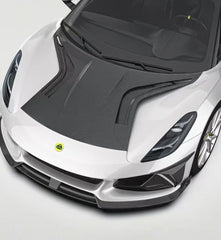 Lotus Emira 3.6 V6 2.0 Four-cylinder 2022-ON with Aftermarket Parts - Hood Pre-preg Carbon Fiber from Ventus Veloce