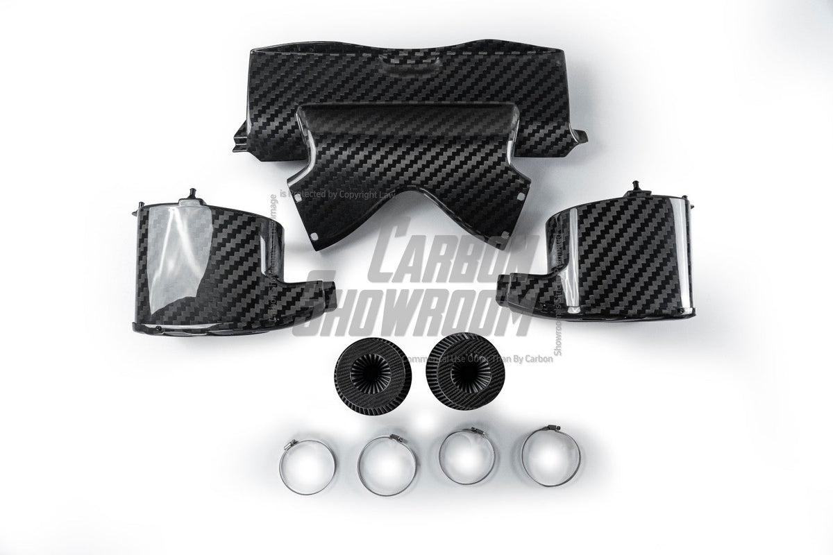 Ventus Veloce Air Intake Systems for Maserati Ghibli 2013–2023 3.0T V6 Pre-preg Carbon Fiber