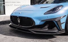 Maserati MC20 2022-ON with Aftermarket Parts - Front Fenders Trim Dry Pre-preg Carbon Fiber from Ventus Veloce