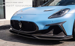 Maserati MC20 2022-ON with Aftermarket Parts - Front Fenders Trim Dry Pre-preg Carbon Fiber from Ventus Veloce