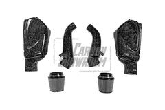 Mercedes Benz AMG GT Base GTS GTC GTR Pro 2014 2015 2016 2017 2018 2019 2020 2021 with Aftermarket Parts - Engine Cover Pre-preg Carbon Fiber from Ventus Veloce