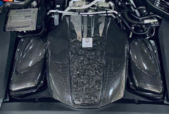 Mercedes Benz AMG GT Base GTS GTC GTR Pro 2014 2015 2016 2017 2018 2019 2020 2021 with Aftermarket Parts - Engine Cover Pre-preg Carbon Fiber from Ventus Veloce