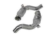 Mercedes Benz AMG GT GTS GTC GTR 2015 2016 2017 2018 2019 2020 2021 with Aftermarket Parts - 100 & 200 & 300 CELL & NO CAT Downpipe Stainless steel from Ventus Veloce
